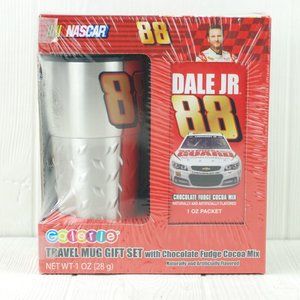 Dale Earnhardt Jr Travel Mug Gift Set NASCAR Tumbler Hot Chocolate NEW Sealed
